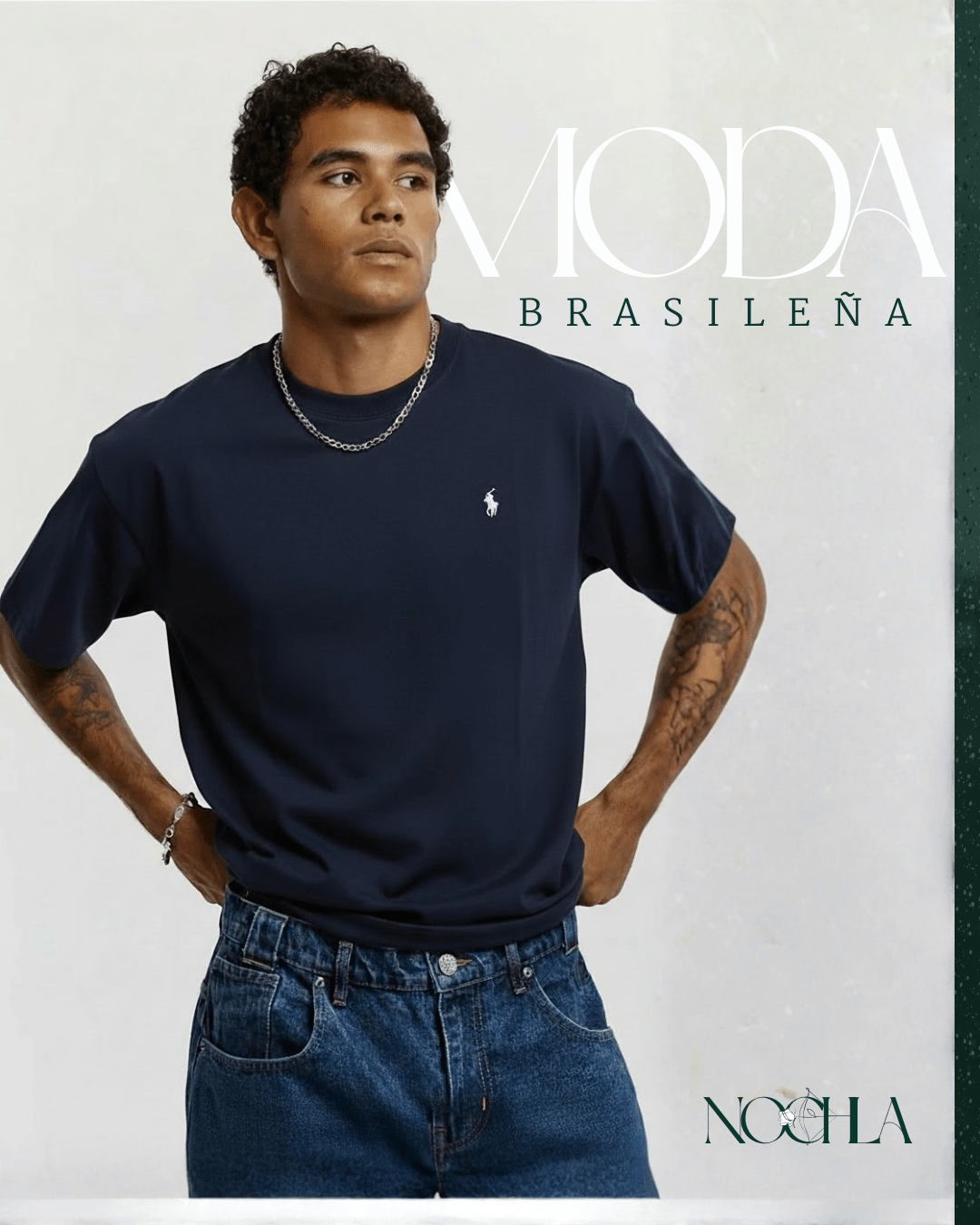 Polera Polo Jack hombre azul