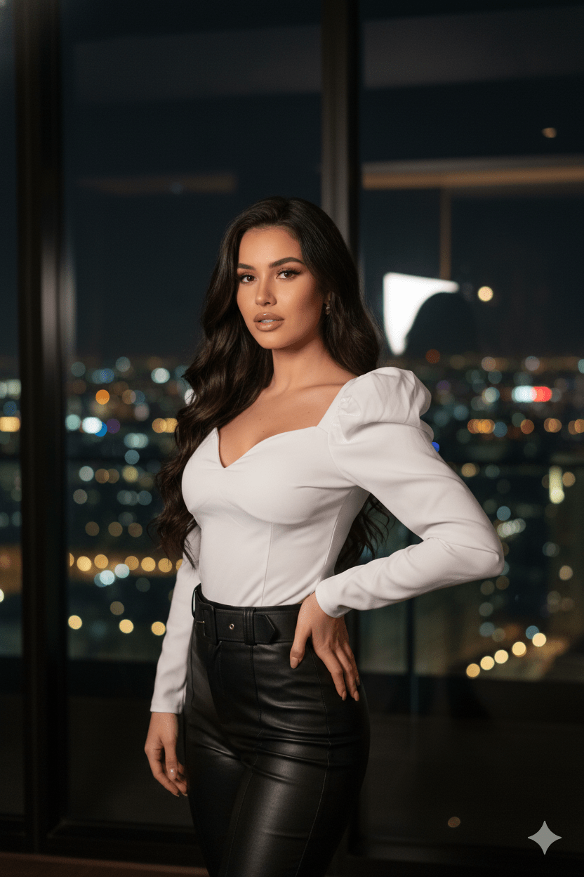 Polera Manga Globo M