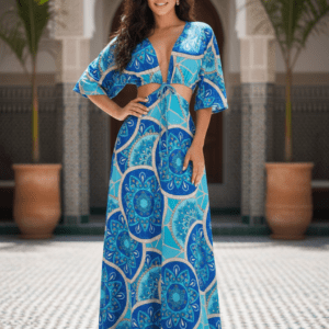 Vestido Estampado Viscolycra