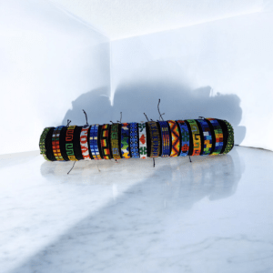 pulsera mostacilla colores